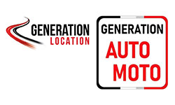logo Génération Location et Génération Auto Moto